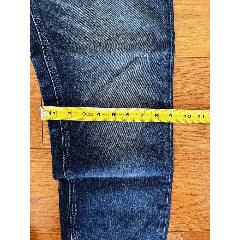 Mode Of One Mens 38x30 Jeans Slim Straight Leg Denim Medium‎ Wash Blue Stretch